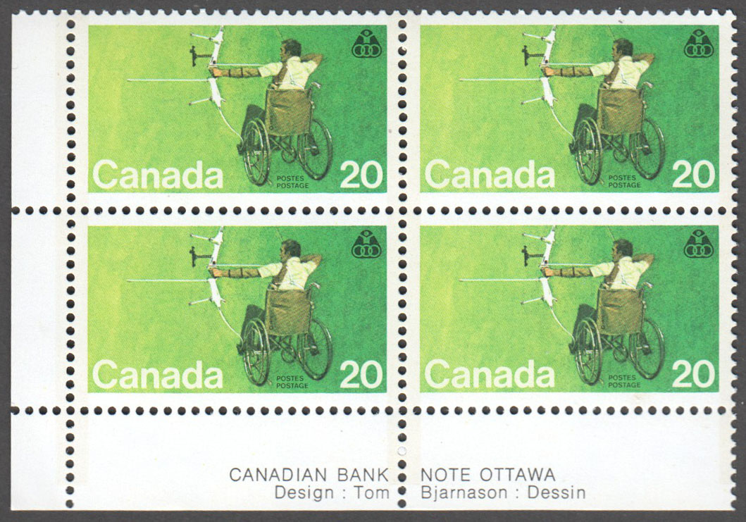 Canada Scott 694 MNH PB LL (A9-13) - Click Image to Close